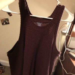 Plum sweater